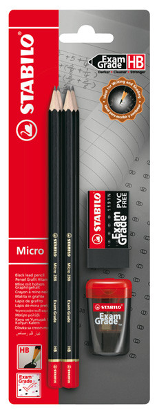 STABILO Bleistift-Set -  Exam Grade Bleistift - HB - 4er Pack