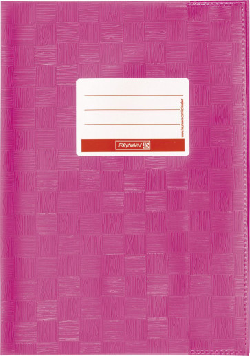 BRUNNEN Heftumschlag Plastik A4 pink (Heftschoner)