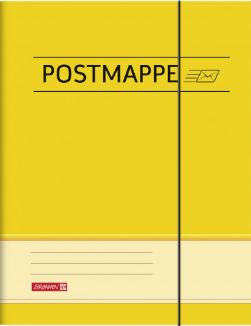 BRUNNEN Sammelmappe "Postmappe" DIN A4 mit Gummizug