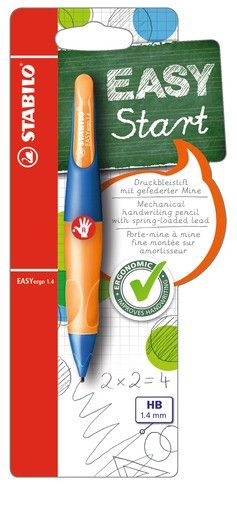STABILO Bleistift Rechtshänder -  EASYergo 1.4 - blau/orange