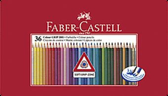 Faber Castell Farbstifte Grip Normal 36er Blechetui 