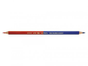 Lyra Farbkopierstift Duo Slim zweifarbige Mine rot-blau sechskant dünn 2920101
