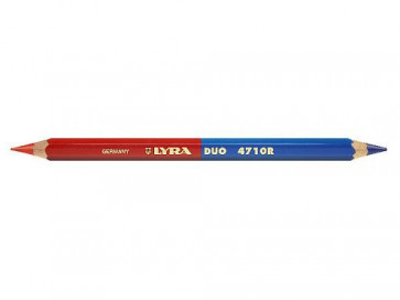 LYRA Farbkopierstift Duo Giant zweifarbige Mine rot-blau sechskant dick 2930101