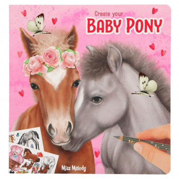 Miss Melody Malbuch Create your Baby Pony || Depesche 10466
