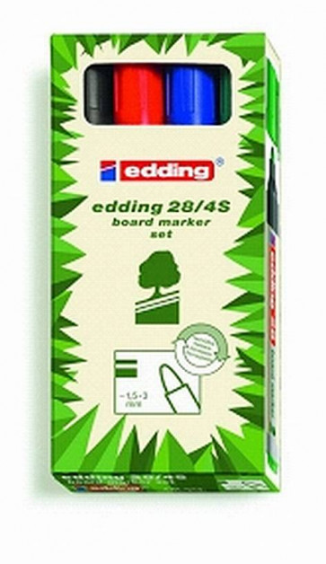 Edding Edding Board-Marker 28-4S Ecoline 4Er-Set 