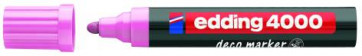 Edding Edding Deco Marker 4000 Rosa Breit Ca. 2-4Mm für Holz+Terracotta Etc.
