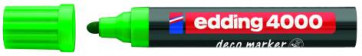 Edding Edding Deco Marker 4000 Grün Breit Ca 2-4Mm für Holz+Terracotta Etc.