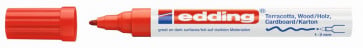 Edding Edding Deco Marker 4040 rot schmal ca 1-2mm für Holz+Terracotta etc.