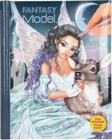 Fantasy Model Malbuch mit LED und Sound IcePrincess || Depesche 10727
