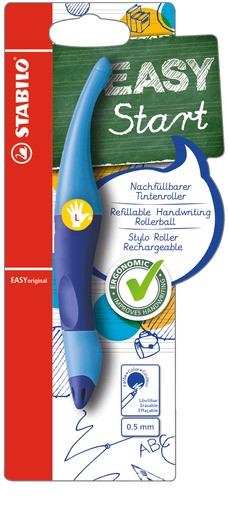 STABILO Tintenroller Linkshänder -  EASYoriginal - dunkelblau
