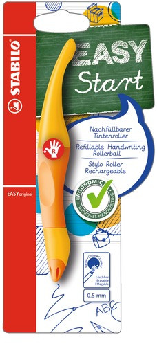 STABILO Tintenroller Rechtshänder -  EASYoriginal - gelb/orange