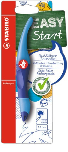 STABILO Tintenroller Rechtshänder -  EASYoriginal - dunkel-/hellblau