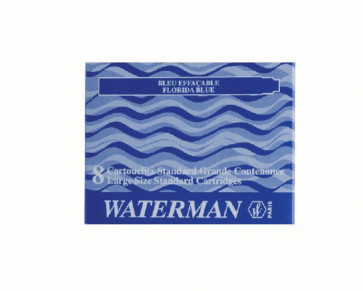 Waterman Tintenpatrone 8 Stück Schwarz 274020