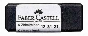 Faber-Castell Zirkelminen Ersatzminen 2105 6Er-Dose