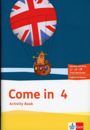Come in  Activity Book mit Bild-/Wortkart. u. CD 4. Sj.