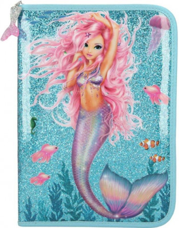 Fantasy Model XXL Federmäppchen Mermaid 1-Zipp gefüllt  || Depesche 11044