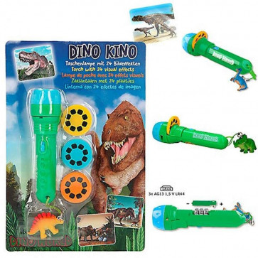 Dino World Taschenlampe mit Bildeffekten || Depesche 5950