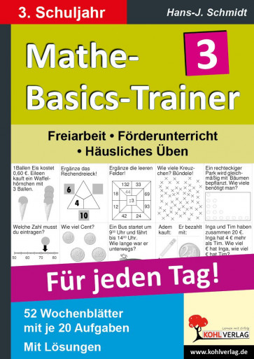 Schmidt, H: Mathe-Basics-Trainer 3. Schuljahr