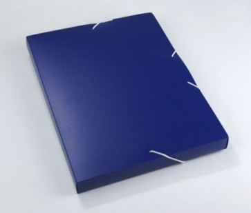 Staufen Heftbox PP DIN A4 32mm Opak robust dunkelblau 