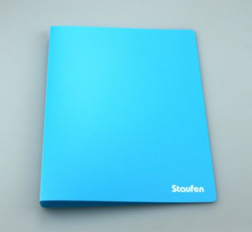 Staufen Ringbuch A4 94730 PP 2Ring 17mm Opak hellblau 