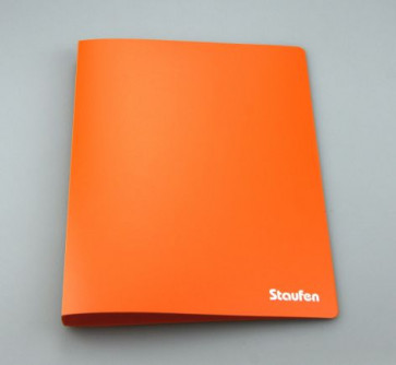 Staufen Ringbuch A4 94745 PP 2Ring 17mm Opak orange