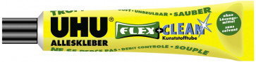 UHU Uhu Alleskleber 20g Flex+Clean Kunsstofftube ohne Lösungsmittel