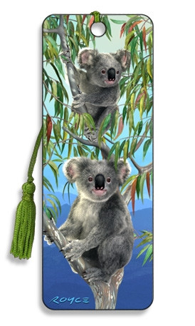 3D Lesezeichen Koala Bären || Artgame