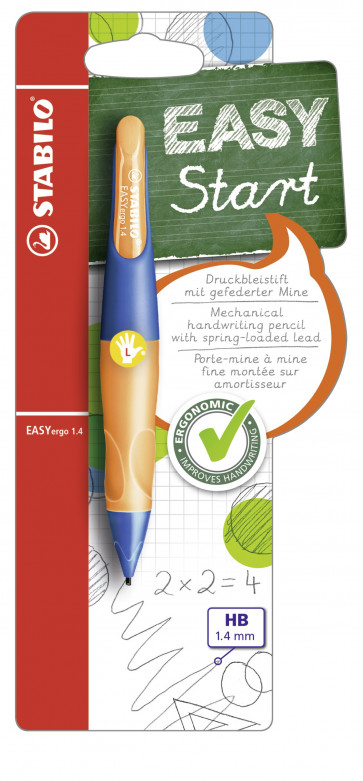 STABILO Bleistift Linkshänder -  EASYergo 1.4 - blau/orange