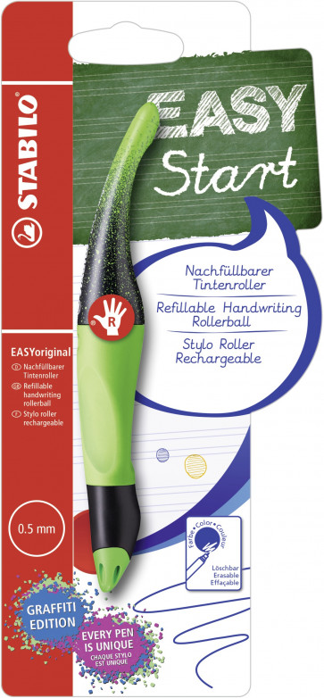 STABILO Tintenroller EASYoriginal Graffiti Edition "grün" für Rechtshänder