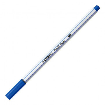 STABILO Filzstift mit Pinselspitze -  Pen 68 brush - ultramarinblau