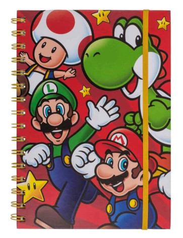 THE ART GROUP Notizbuch "Super Mario"