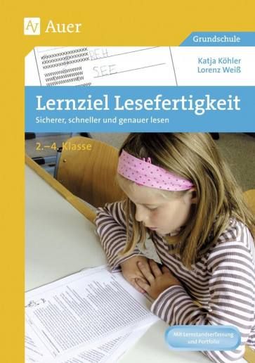 Köhler, K: Lernziel Lesefertigkeit/2.-4. Kl.