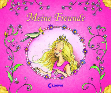 Loewe Freundebuch Prinzessin mit Glitter 