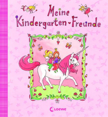 Loewe Freundebuch Kindergarten Einhorn ab 4 Jahre 