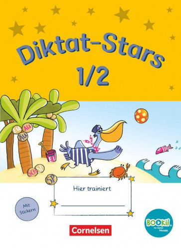Diktat-Stars - BOOKii-Ausgabe - 1./2. Schuljahr. Übungsheft