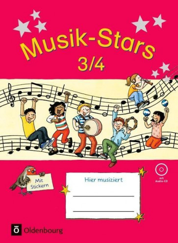 Musik-Stars/Grundwissen 3./4./Übungsheft m. Lös u. CD