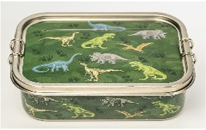 XANADOO Edelstahl-Lunchbox BENTO BOXES Kid´s Line "Dinosaurier"