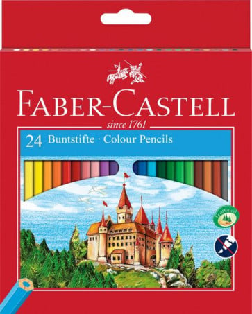 FABER-CASTELL Buntstifte Classic Colour - 24er Set