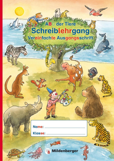 ABC der Tiere - Schreiblehrgang VA in Sammelmappe · Neub.