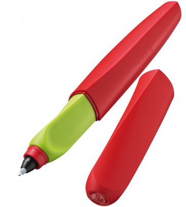 Pelikan Tintenroller Twist Rot/Grün universell für Rechts- und Linkshänder