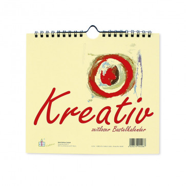 Bastelkalender 20 x 18 cm Kreativ chamois