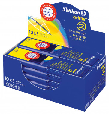 Pelikan Minen Griffix® für Bleistifte Etui mit 3 Minen HB