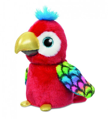 AURORA Kuscheltier Sparkle Tales Calypso Papagai 18 cm seitlich