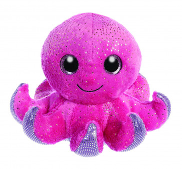 AURORA Kuscheltier Sparkle Tales Kuscheltiere SeaStar Octopus 13 cm von vorne