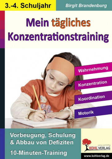 Kohls Konzentrationstraining -  3.-4. Schulj