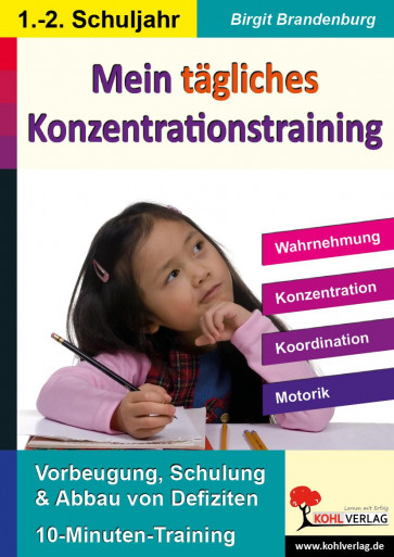Kohls Konzentrationstraining 1./2. Schuljahr