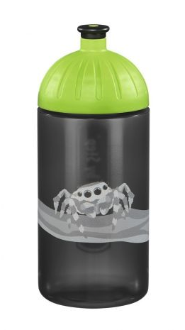 Step by Step Trinkflasche Jumping Spider grau