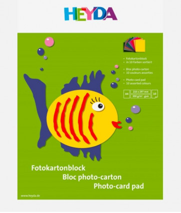 Heyda Fotokarton-Block DIN A4