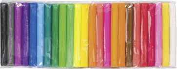 KNORR prandell Kinderknete-Set 24 Farben 500g in verschiedenen Farben