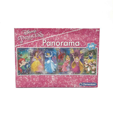 CLEMENTONI Puzzle -"Disney Princess Panorama" 160 Teile